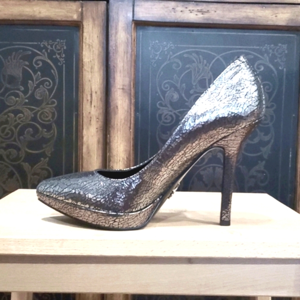 Nine West Love Fury - Metallic High Heels - New Without Tags
